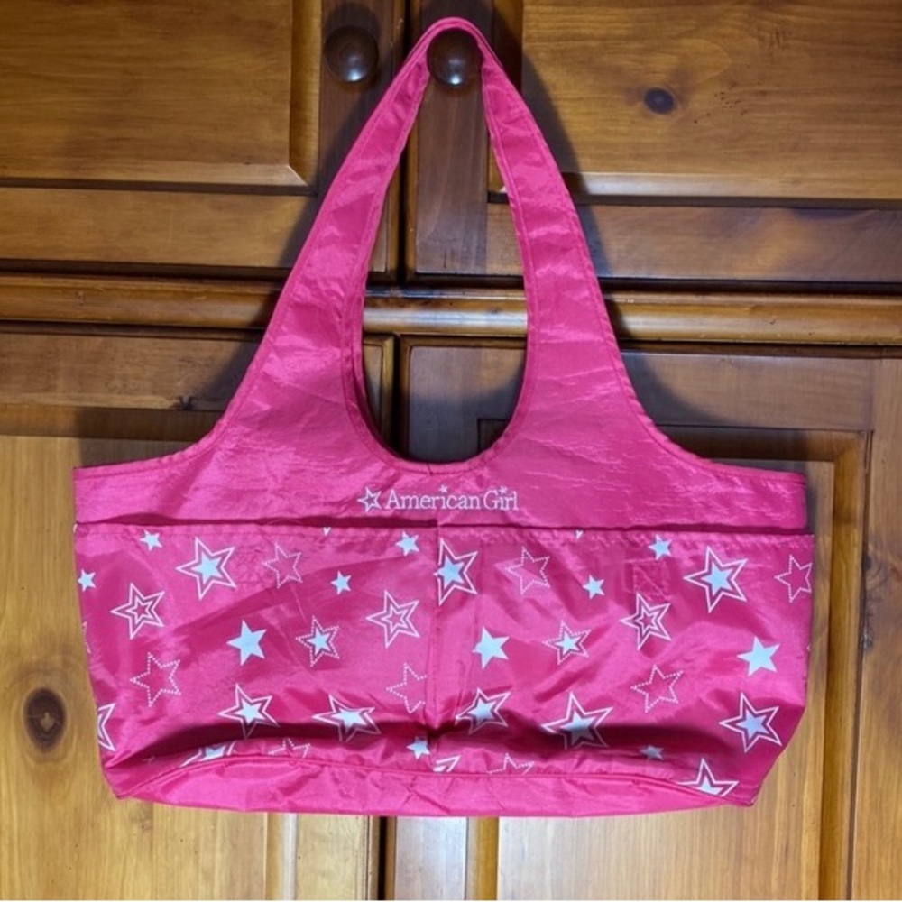 Pink American Girl Doll Carrier Bag Purse